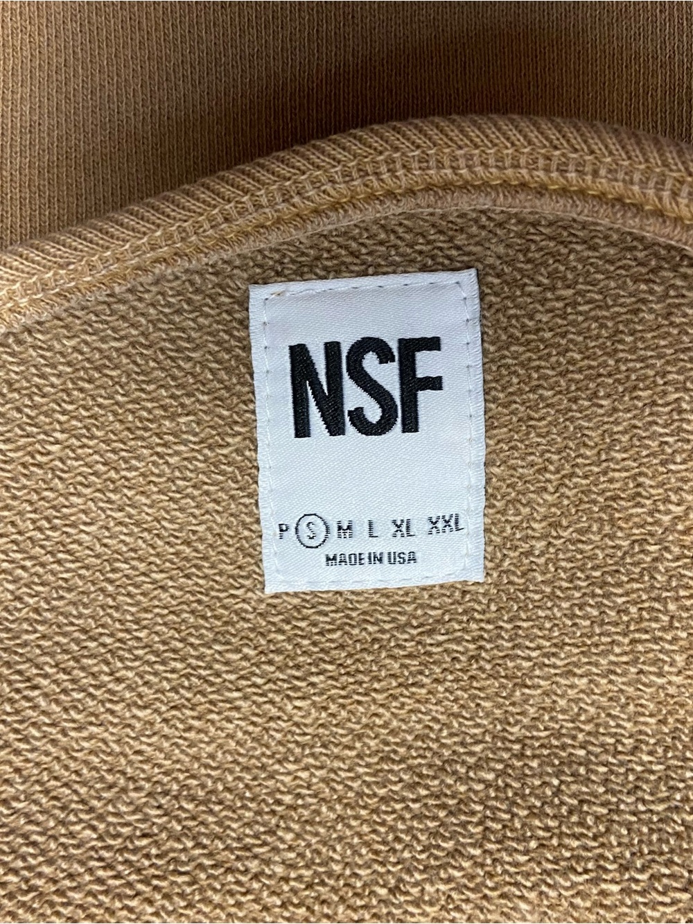 NSF X Revolve Tricia Cold Shoulder Hoodie Copper S Open Back - Picture 8 of 15